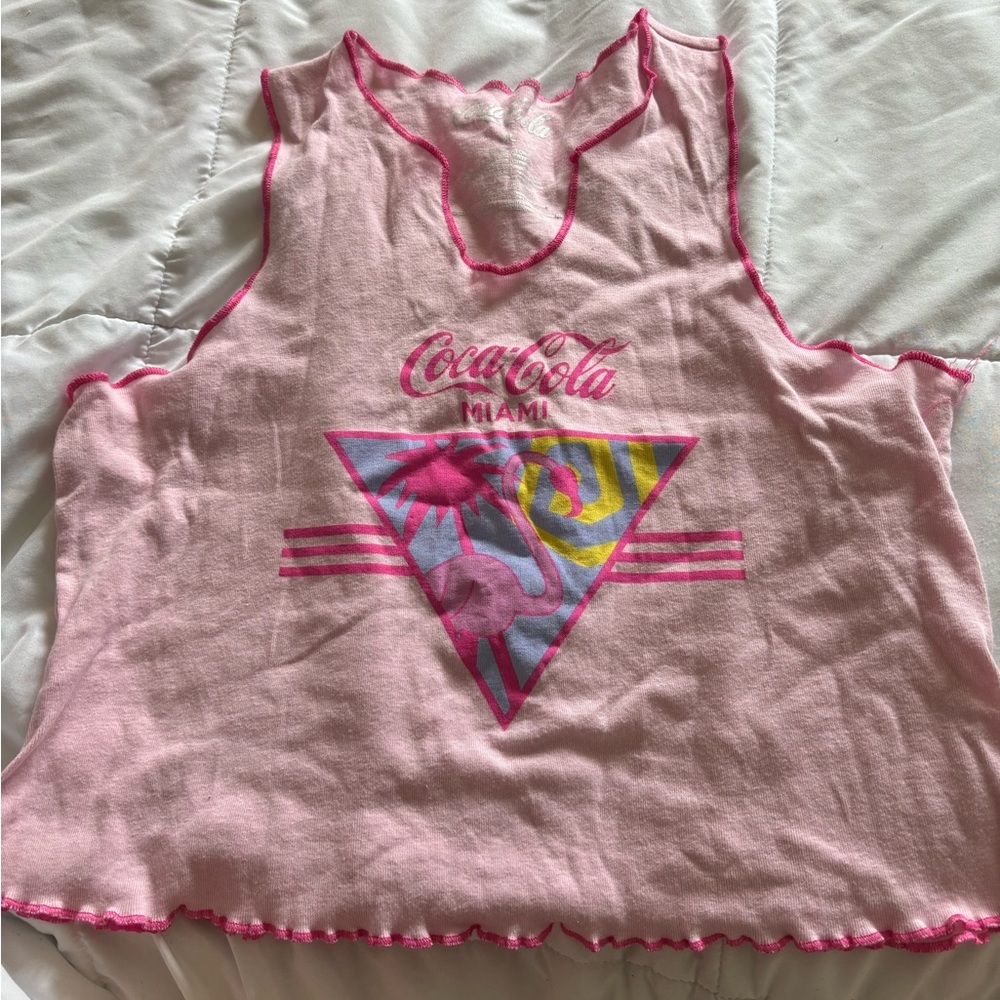 Coca-Cola crop top